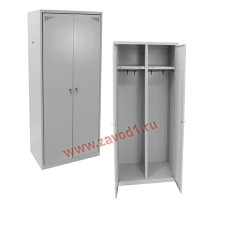 Шкаф для одежды ШРО-22/600-0,7 (1860х600х500)мм. повышенной прочности, сборка на саморезах.