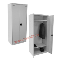 Шкаф для одежды ШРО-21/800-0,7 (1860х800х500) повышенной прочности, сборка на саморезах