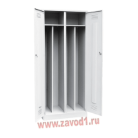 Шкаф для одежды ШР-21-2/800 с перегородкой (Сварной) (1860х800х500)