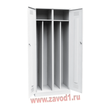 Шкаф для одежды ШР-21-2/800 с перегородкой (Сварной) (1860х800х500)