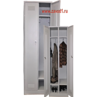 Шкаф для одежды ШР-22 с полкой под обувь (сварной) (1860х600/800х500)